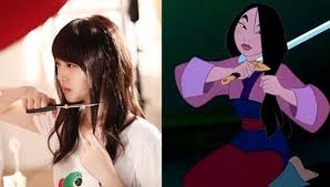 Disney Princesses And Their Idol Counterparts Disney Princess Princess Sulli