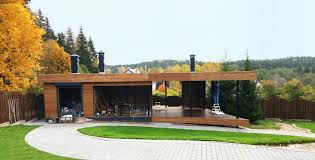 This design series uses standardized, optimal sized windows and doors which don't require any specialized modification to the walls of the shipping container save for the full height 3m wide doors opening to the family terrace. Prefab Home Plans Wooden Homes Plans Peter 122 M Price 71 600 Euro Includes All Kit And Installation Of It