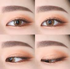 Korean Style Brown Eyeshadow Makeup Brown Eyeshadow Looks Korean Eye Makeup Korean Eyeshadow