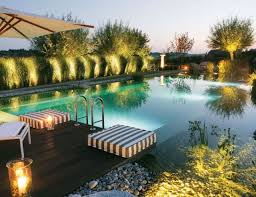 Der Okologische Schwimmteich Im Garten Naturliche Wasserreinigung Naturschwimmbecken Gartengestaltung Schwimmteich