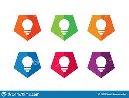 Pentagon federal credit union attn: Gluhbirne Auf Pentagon Form Logo Design Der Lampe Vector Vektor Abbildung Illustration Von Pentagon Konzept 168687860