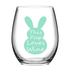 Plan your spring holiday menu, get clever ideas to dye eggs and more fun ways to celebrate easter. Easter Wine Glasses Funny Easter Gifts This Peep Loves Wine Happy Easter Wine Glass With Bunny Easter Basket Ideas Easter Gift For Mil Mom Grandma Her Daughter