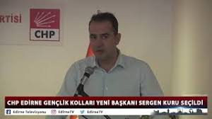 Chp Edirne Genclik Kollari Yeni Baskani Sergen Kuru Secildi