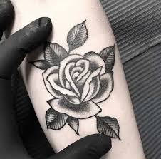 43 New Ideas For Tattoo Rose Small Black Grey Rose Tattoos For Men Small Rose Tattoo Traditional Rose Tattoos
