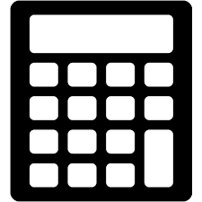 Download free static and animated calculator vector icons in png, svg, gif formats. Black Calculator 7 Icon Free Black Calculator Icons