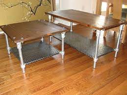 Sturdy steel pipe easily supports the wooden tabletop of your choice. 45 Diy Coffee Table Ideas Built With Pipe And Fittings Simplified Building