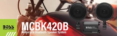 Amazon Com Boss Audio Systems Mcbk420b Motorcycle Bluetooth Speaker System Class D Compact Amplifier 3 Inch Weatherproof Speakers Volume Control Great For Use With Atvs Motorcycles 12 Volt Vehicles Everything Else