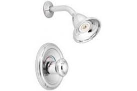 Moen t3113az kingsley moentrol tub and shower trim kit without valve antique bronze. Moen Castleby T3109 Chrome Moentrol Shower Trim Kit With Knob Handle Affordablefaucets