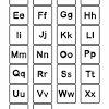 Car alphabet chart with both upper and lower case letters. 1