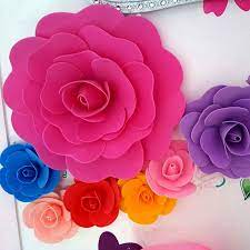I suspect that you could also use a command strip to hang a. Super Star Flower Wall Decoration Foam Roses Buy Giant Foam Flowers Foam Flowers Foam Rose Flowers Product On Alibaba Com