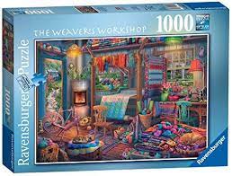 Consider yourself a master of enigmas? Ravensburger 14843 Weaver S Workshop 1000pc Jigsaw Puzzle Ravensburger Jigsaw Puzzles Puzzle Shop 1000 Piece Jigsaw Puzzles