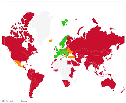 Ruští vědci a analytici cia se společně zamysleli a vytvořili novou mapu evropy, která počítá s novými státy a posunutými. Planes Cz Novinka Rada Evropy Aktualizovala Seznam Bezpecnych Zemi Zuzil Se Na 11 Zemi