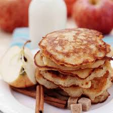 Pancakes Aux Pommes Recette Alimentation Pomme Cannelle Idees De Crepes