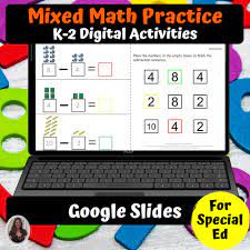 Clocks, counting, hundred chart and hundreds more. Math Digital Worksheets K 2 Special Ed For Google Classroom Distance Learning Special Needs For Special Kids