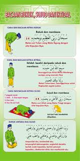 Doa ini dibacakan setelah sujud paling terakhir dalam posisi duduk tasyahud akhir atau duduk tawarruk. Bacaan Ketika Rukuk Dan Sujud Dalam Rumi