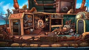 chaos on deponia painting art geek stuff