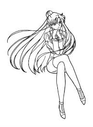Ausmalbilder sailor moon source : Kids N Fun De 66 Ausmalbilder Von Sailor Moon