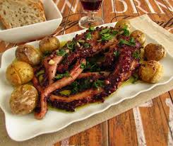 Octopus A Lagareiro Food From Portugal Recipe Portuguese Recipes Octopus Recipes Recipes