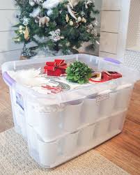 Super Simple Diy Ornament Storage Christmas Storage Christmas Decoration Storage Diy Ornament Storage