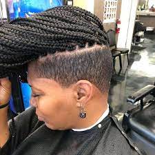 Pin On Tapered Hair With Braids