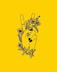 Yellow Flowers And Aesthetic Image Yellow Flower Aesthetic Drawings 2843053 Hd Wallpaper Backgrounds Download