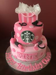Starbucks Pink Drink Birthday Cake Victoria S Secret Pink Starbucks Makeup Birthday Cake Makeup Birthday Cakes 14th Birthday Cakes 16th Birthday Cake For Girls