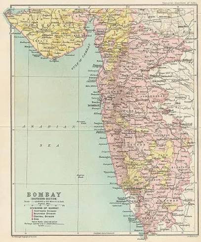 Bombay island granted to East India Company in 1668