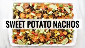 Drain off the fat, and mix in the water and taco seasoning. Loaded Sweet Potato Nachos Gluten Free Vegan Healthy Recipe Healthygrocerygirl Com Youtube