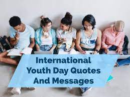 Our youth can be but today; Py0whza 4avbcm