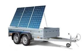 Solar panels to produce clean. Mobile Solar Pv System Solar Trailer Green Energy Solutions