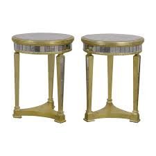 The style of your coffee table can easily transform your room from traditional to modern, and the pieces you select define your personality. 83 Off Z Gallerie Z Galleries Borghese Mirrored Side Tables Tables