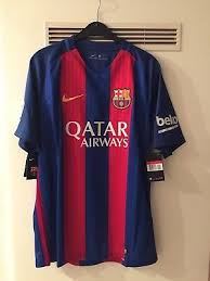 Der fc barcelona b, früher fc barcelona atlètic, ist die zweite mannschaft des fc barcelona und spielt seit der saison 2016/17 in der zweiten spanischen liga, der segunda división. Fc Barcelona Trikot 2016 2017 Original Match Nike Vapor Grosse L Ebay