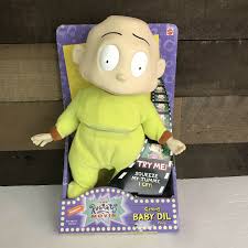 I could say he was crying like a baby, but he cried like tommy pickles in this video. Rugrats 12 Baby Dil Pickles Crying Nickelodeon 1998 Green Rugrats Movie New For Sale Online