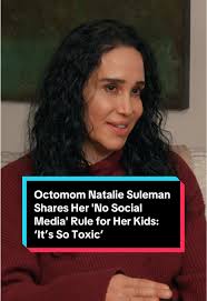In an exclusive interview with PEOPLE, #NatalieSuleman shares one rule for  her kids — no social media until they turn 18. Watch the full interview at  the link in our bio. #Octomom ...
