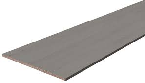 Tablette Melanine Imitation Chene Gris 2 M L 50 Cm X Ep 1 8 Cm Brico Depot
