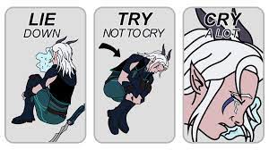 Artstation Rayla Try Not To Cry Meme Eleanor Wright