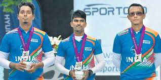 Recurve men's 1st round match between alexander wise and pravin ramesh jadhav at the 2019 olympic test event in tokyo, japan. Pravin Jadhav Archery Age Olympics World Ranking Asian Games