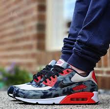 Nike Air Max 90 Infrared Washed Denim Schuhe