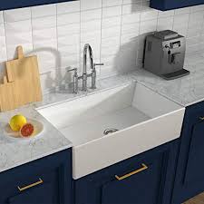 Lordear is one of the luxury brands in the industry that still makes affordable sinks. Alwen 33 White Farmhouse Sink Fireclay 33 Apron Front Sink Luxury Single Basin Kitchen Sink 33 Inch Farmhouse Sink