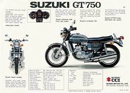 Suzuki Brochure Gt750 Gt750m 1975 2 Suzuki Motor Suzuki Gt 750 Suzuki