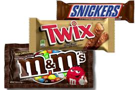 Seasons Corner Market Twix Snickers Pops Cereal Box