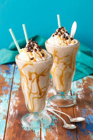 Cold Brew Caramel Coffee Milkshakes Love And Olive Oil Recipe Coffee Milkshake Milkshake Recipes Caramel Coffee