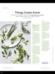 Pin By Tom Newbold On Yum Real Simple Fresh Herbs Global Flavors