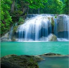 3d Waterfall Pool Design Wallpaper For Walls Wall Mural Pool Landscaping Wall Wallpaper Waterfall