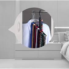It has a shiny wooden design that will make your closet look awesome. Amazon Com Ipow Upgraded 2 Pcs See Everything Cross X 20 Tie Rack Holder Rotate To Open Close Tie And Belt Hanger With Non Slip Clips 360 Degree Swivel Space Saving Organizer Home Kitchen