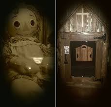 Real Annabelle Doll To Be Moved Tonight Watch It Live Horror Society Annabelle The Haunted Doll Annabelle Doll Dark Spirit