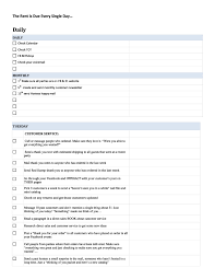 Thirty One Daily Tasks Sheets To Print Thirty One Daily Task Customer Service Marketing