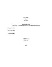Adelaide fisher and 6 others. Script Template Education World
