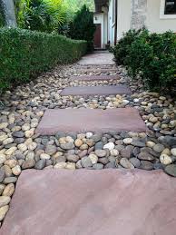 The gravel material is able to be combined with other materials such as concrete and bricks. 30 Walkway Ideas For Inspiration Trees Com