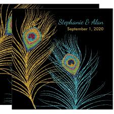 Download, print or send online with rsvp for free. Peacock Wedding Invitations Customizable Peacock Invitations